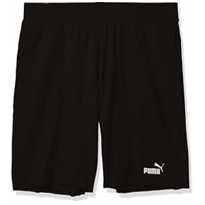 PUMA Men's Essentials+ 12" Shorts, Cotton Black, XL for $45