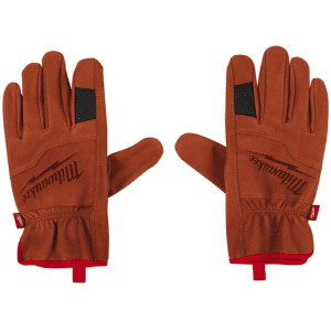 Milwaukee Goatskin Leather Gloves for $11