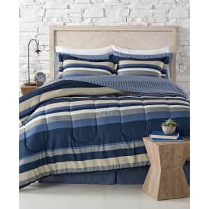 8-Piece Bed in a Bag Bedding Sets at Macy's: for $30