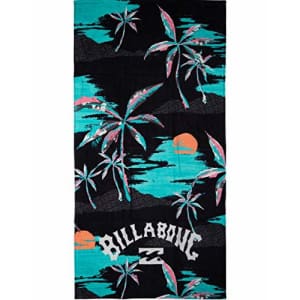 Billabong Men's Premium Logo Towel, Black, ONE for $31