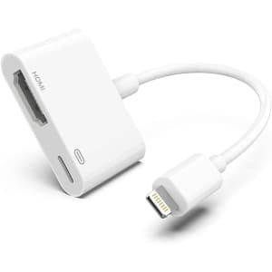 Qewa HDMI Adapter Cable for iPhone/iPad for $8 Qewa HDMI Adapter Cable for iPhone/iPad for $8