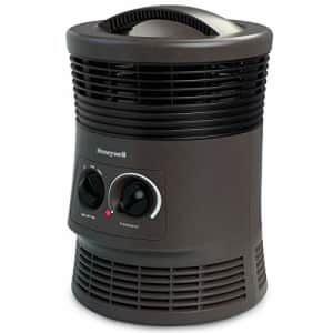 Honeywell 360 Degree Surround Heater with Fan Forced Technology Two Heat Settings for $44