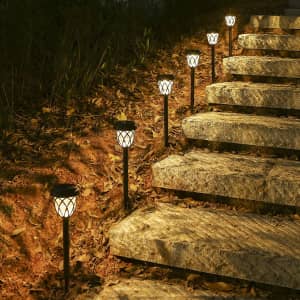 Tomshine Outdoor Solar Lights 6-Pack for $16 Tomshine Outdoor Solar Lights 6-Pack for $16