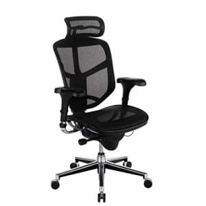 WorkPro Quantum 9000 Series Ergonomic Mesh High-Back Executive Chair, Black for $396