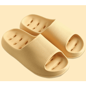 Tiosebon Women's Bathroom Slippers with Drainage Holes for $7 Tiosebon Women's Bathroom Slippers with Drainage Holes for $7