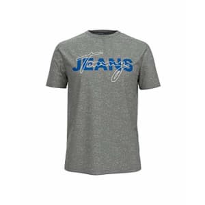 Tommy Hilfiger Men's Short Sleeve Graphic T Shirt, Grey Heather, XL for $23 Tommy Hilfiger Men's Short Sleeve Graphic T Shirt, Grey Heather, XL for $23