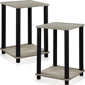 Furinno Simplistic End Table 2-Pack for $25