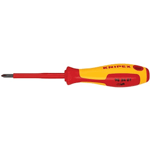 KNIPEX Tools 98 24 01 P1 Screwdriver, 3 1/4-Inch, 1000V Insulated for $20