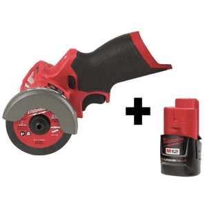 Milwaukee M12 Fuel 12V Cordless 3" Compact Cut Off Tool + 2Ah Battery for $139 in cart