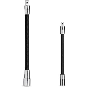 Neiko 2-Piece 6" & 8" Flexible Extension Bar Set for $7 Neiko 2-Piece 6" & 8" Flexible Extension Bar Set for $7