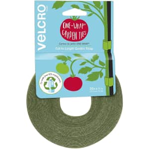 Velcro 50' x 1/2" One-Wrap Garden Ties for $4 Velcro 50' x 1/2" One-Wrap Garden Ties for $4