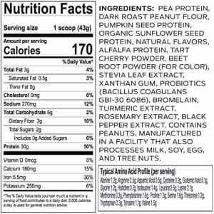 Vega Sport Premium Protein Powder, Peanut Butter, Vegan, 30g Plant Based Protein, 5g BCAAs, Low for $71