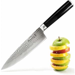 Michelangelo 8" Stainless Steel Chef Knife for $14