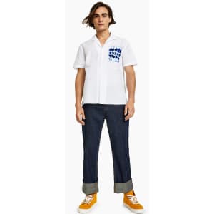 Sun + Stone Men's Mick 100% Cotton Pocket Shirt for $8 Sun + Stone Men's Mick 100% Cotton Pocket Shirt for $8
