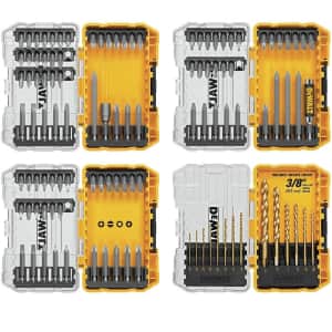 DeWalt 110-Piece Shank Screwdriver Bit Set for $30 DeWalt 110-Piece Shank Screwdriver Bit Set for $30