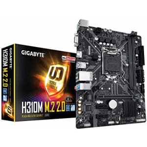 GIGABYTE H310M M.2 2.0 (LGA1151/ Intel/ H310/ Micro ATX/ DDR4/ HDMI 1.4/ M.2/ Motherboard) for $170