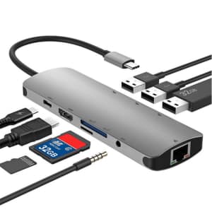 9-in-1 USB Docking Station for $40 9-in-1 USB Docking Station for $40