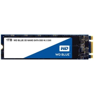 WD Blue 3D 1TB SATA III 6Gbps Internal SSD for $93 WD Blue 3D 1TB SATA III 6Gbps Internal SSD for $93