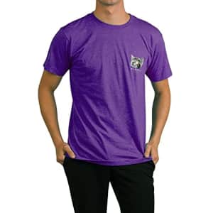 NEFF Men's Frick Yeah Short Sleeve Tee Shirt, Purple Heather, L for $18