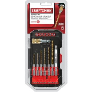 Craftsman Speed-Lok 22-Piece Drill / Driver Bit Set for $16 Craftsman Speed-Lok 22-Piece Drill / Driver Bit Set for $16