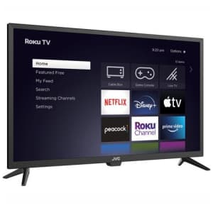 JVC LT-43MAW595 43" 4K LED UHD Roku Smart TV for $198