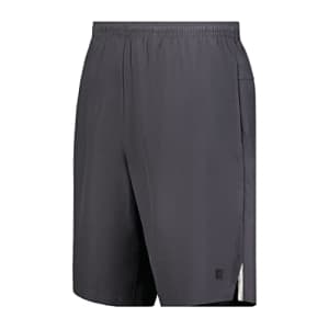 Russell Athletic Men's Standard Legend Stretch Woven Shorts, Stealth, Large for $28