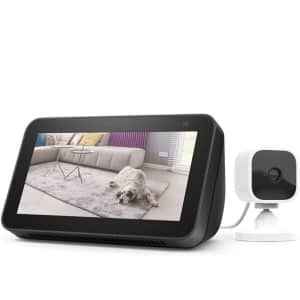 2nd-Gen. Amazon Echo Show 5 (2021) w/ Blink Mini 1080p Smart Security Camera for $50 2nd-Gen. Amazon Echo Show 5 (2021) w/ Blink Mini 1080p Smart Security Camera for $50