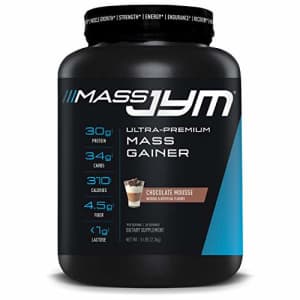 Mass JYM Protein Powder - Egg White, Milk, Whey Protein Isolates & Micellar Casein | JYM Supplement for $63 Mass JYM Protein Powder - Egg White, Milk, Whey Protein Isolates & Micellar Casein | JYM Supplement for $63