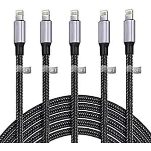 StinkLight MFi Certified Lightning Cable 5-Pack for $20 StinkLight MFi Certified Lightning Cable 5-Pack for $20