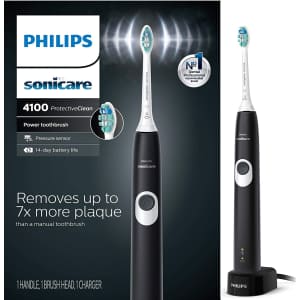 Philips Sonicare ProtectiveClean 4100 Rechargeable Electric Toothbrush for $50