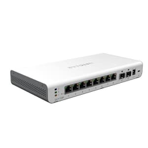 Netgear 10-Port PoE Gigabit Ethernet Smart Switch for $141 Netgear 10-Port PoE Gigabit Ethernet Smart Switch for $141