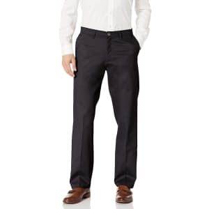 Lee Jeans Men's Total Freedom Stretch Relaxed Fit Flat Front Pants for $16 Lee Jeans Men's Total Freedom Stretch Relaxed Fit Flat Front Pants for $16