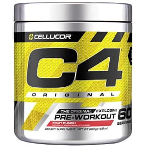 Cellucor C4 Original Pre Workout Powder Fruit Punch | Vitamin C for Immune Support | Sugar Free Preworkout for $50 Cellucor C4 Original Pre Workout Powder Fruit Punch | Vitamin C for Immune Support | Sugar Free Preworkout for $50