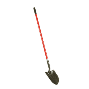 Ace 57" Steel Round Digging Shovel w/ Fiberglass Handle for $22