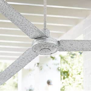 Casa Vieja 60" Turbina DC Modern Contemporary Industrial 3 Blade Indoor Outdoor Ceiling Fan with Remote for $200