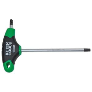 Klein Tools JTH6T20 T20 Torx Hex Key with Journeyman T-Handle, 6-Inch for $10 Klein Tools JTH6T20 T20 Torx Hex Key with Journeyman T-Handle, 6-Inch for $10