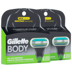 Gillette Body Men's Razor Blade Refills: 8 for $16