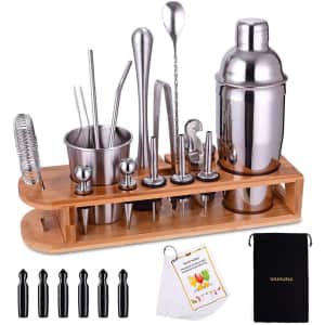 Wukuna 26-Piece Cocktail Shaker Set for $25 Wukuna 26-Piece Cocktail Shaker Set for $25