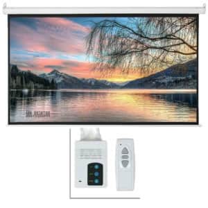 92" Foldable Electric Motorized Projector Screen for $69 92" Foldable Electric Motorized Projector Screen for $69