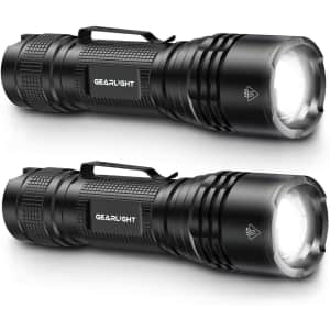 GearLight LED Flashlights at Amazon: Up to 55% off
