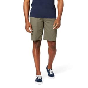 Dockers Men's Perfect Classic Fit Shorts, Earth Moss, 40 for $48