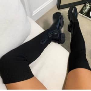 Women's Sock Boots for $31