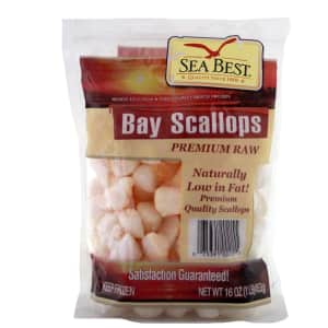 Sea Best 16-oz. Bay Scallops for $6