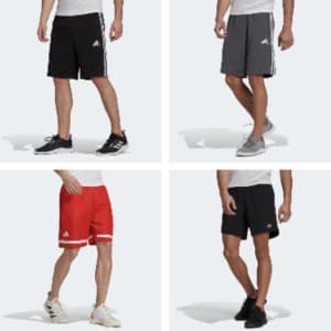 Adidas Men's Shorts: Up to 50% off + extra 20% off