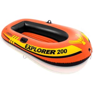 Intex Explorer 200 2-Person Inflatable Boat for $13