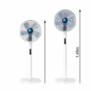 Rowenta Turbo Silence Extreme+ Stand Fan, Powerful, Remote Control, Auto-Off Timer, Automatic for $135