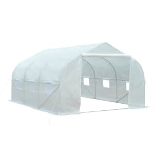 Outsunny 11.5' x 10' x 6.5' Portable Greenhouse for $123