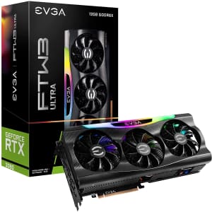 eVGA GeForce RTX 3080 Ti FTW3 12GB GDDR6X Graphics Card for $1,300 eVGA GeForce RTX 3080 Ti FTW3 12GB GDDR6X Graphics Card for $1,300
