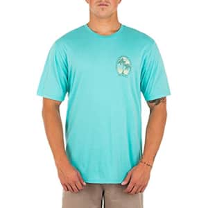 Hurley Men's Everyday Washed Worker Short Sleeve T-Shirt, Tropical Twist, Medium for $20