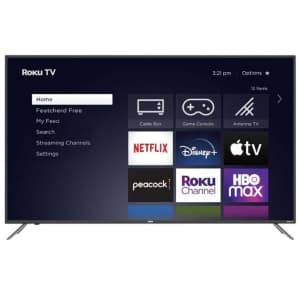 RCA 50" 4K HDR LED UHD Roku Smart TV for $278